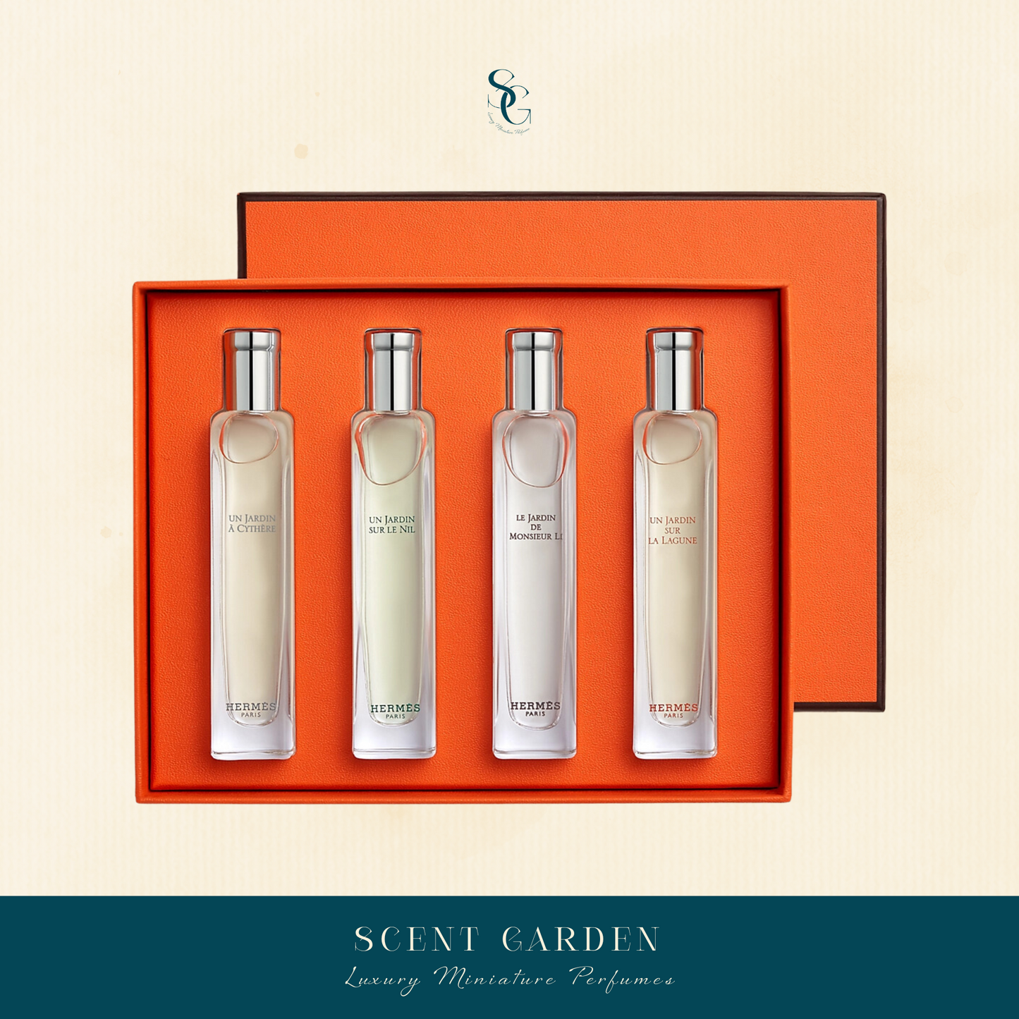Hermes: Les Jardins Travel Set (15 ml)
