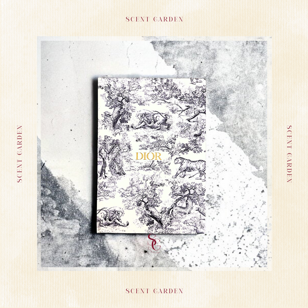 Christian Dior: Blue Toile de Jouy Notebook