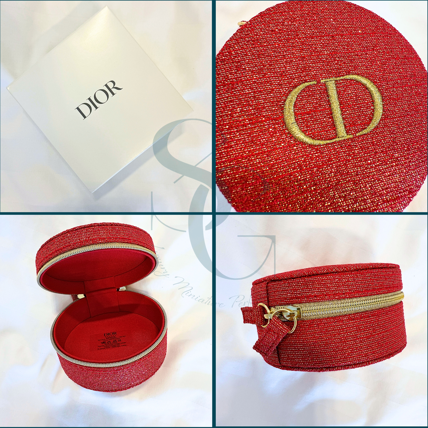 Christian Dior: Red Glitter Vanity