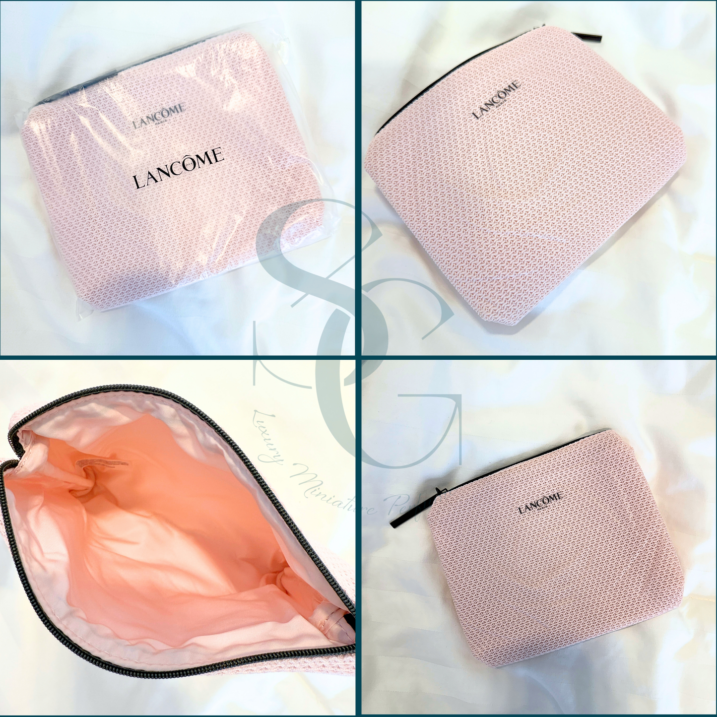 Lancome: Pink Flower Pouch