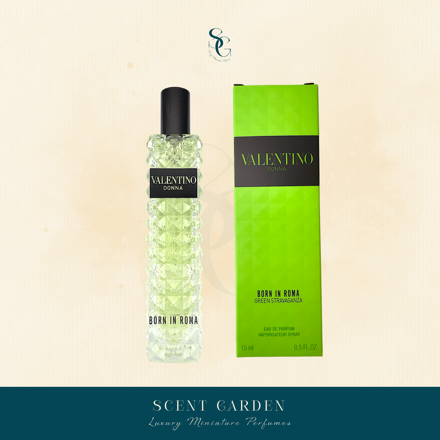 Valentino: Donna Born in Roma Green Stravaganza (15 ml)