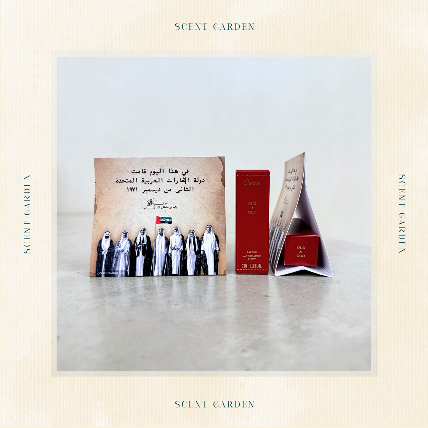 National Day Giveaway: Pack of Oud Cartier Perfume (2 ml)