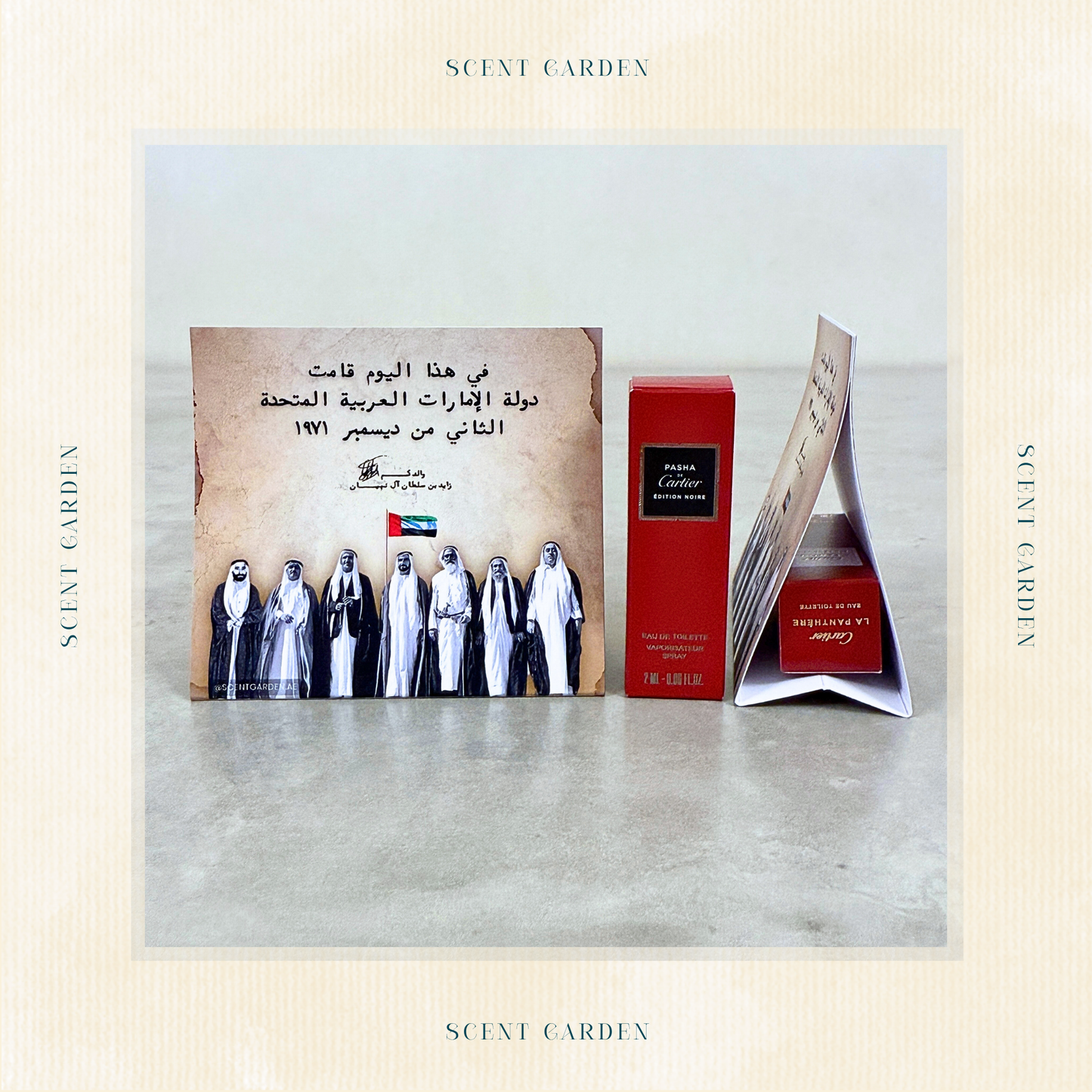 National Day Giveaway: Pack of Mix Cartier Perfume (2 ml)
