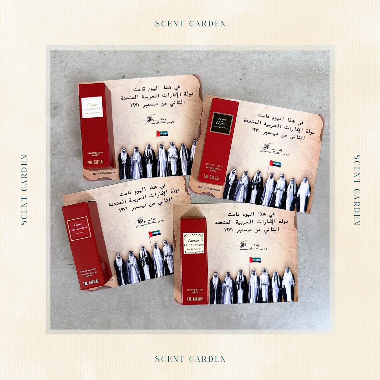 National Day Giveaway: Mix Cartier Perfume (2 ml)